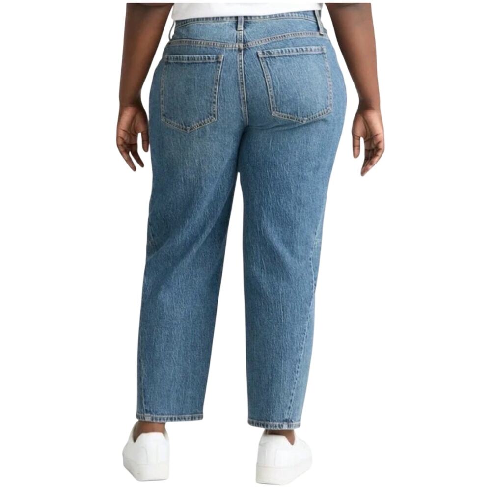 NWT Terra & Sky Plus High Rise Relaxed Fit Barrel Jeans Size 18W - Picture 8 of 14